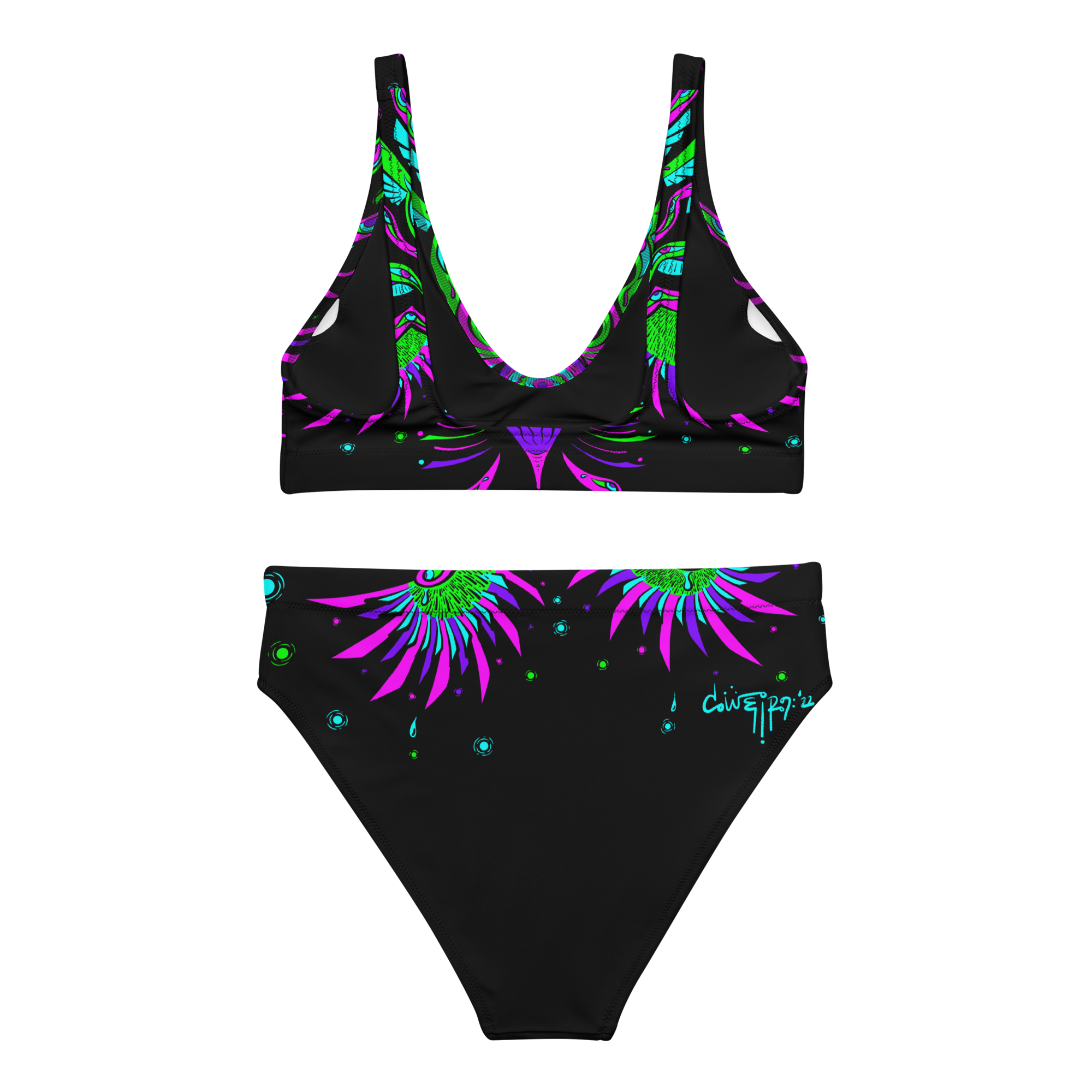 all-over-print-recycled-high-waisted-bikini-white-back-6474ea827a4b7.png
