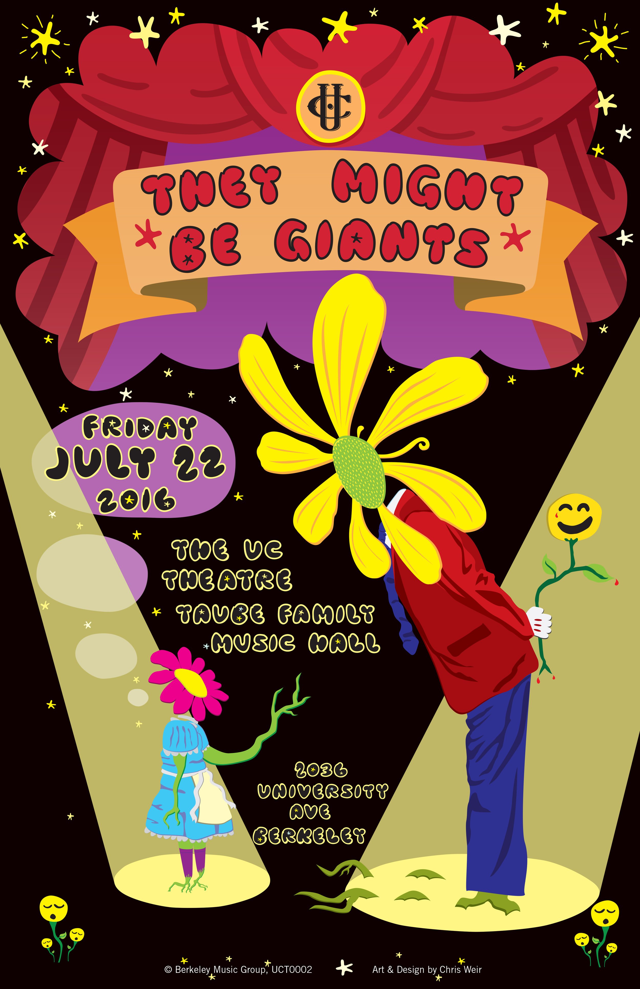 They Might Be Giants • Limited Edition • Commemorative Gig Poster