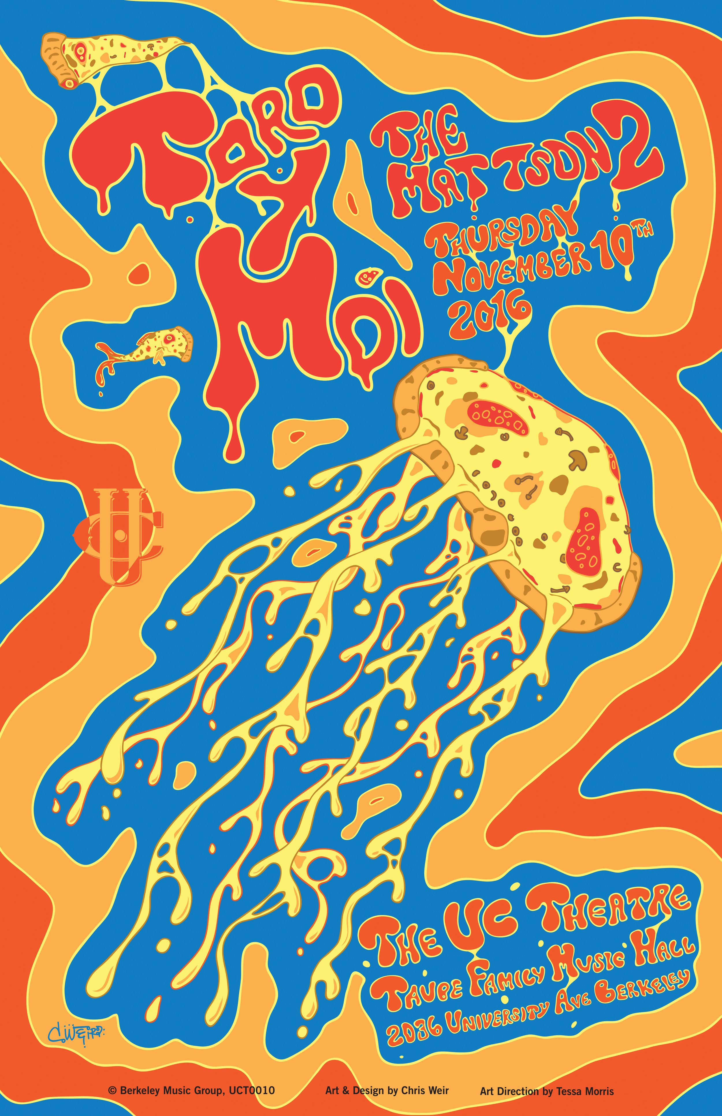 Toro Y Moi • Limited Edition • Commemorative Gig Poster