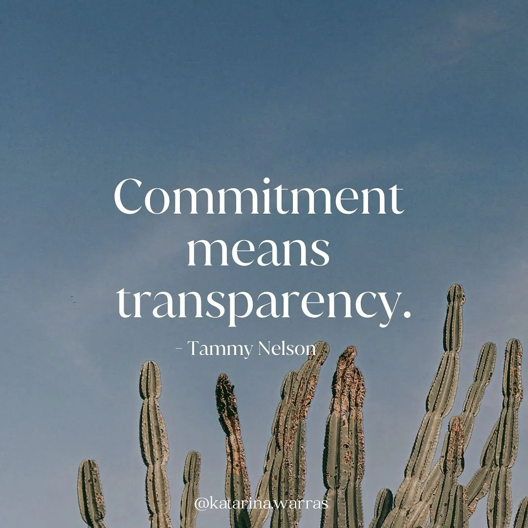 True commitment is not just committing to stay together.

True commitment is committing to being transparent, to nurturing the relationship, to practice open communication, to be accountable, to grow as a couple and to doing the work.

If you struggl