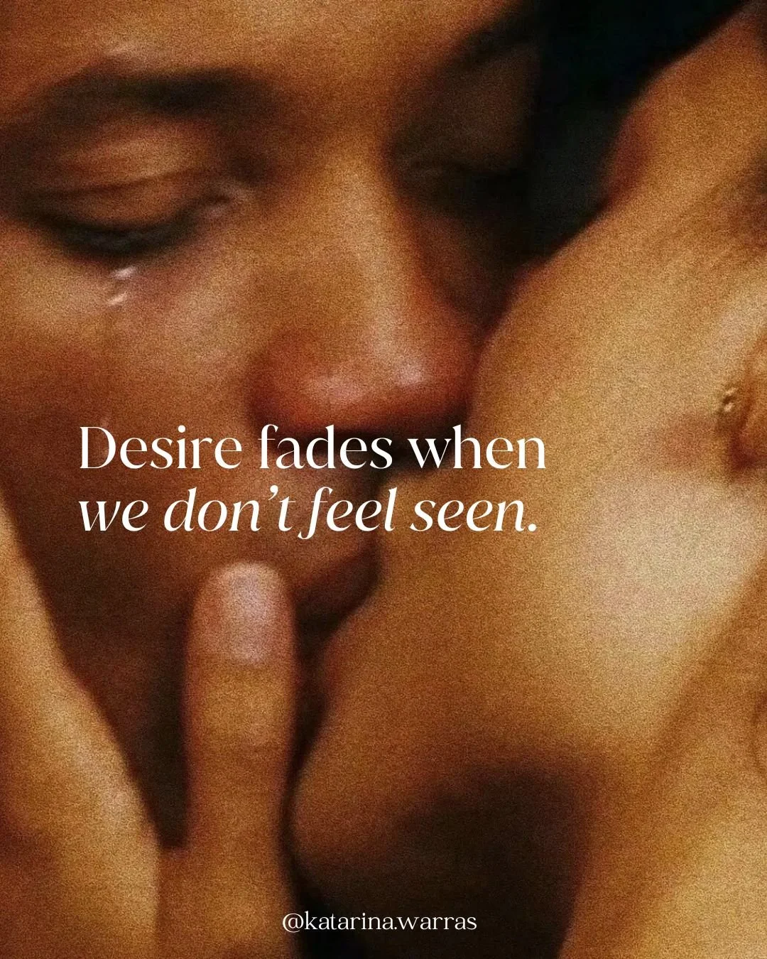 Having different desires in a partnership is one of the most common challenges couples phase.

One partner feeling broken and the other feeling rejected.

In therapy we work on both partners feeling seen in their pain and how to meet each other with 