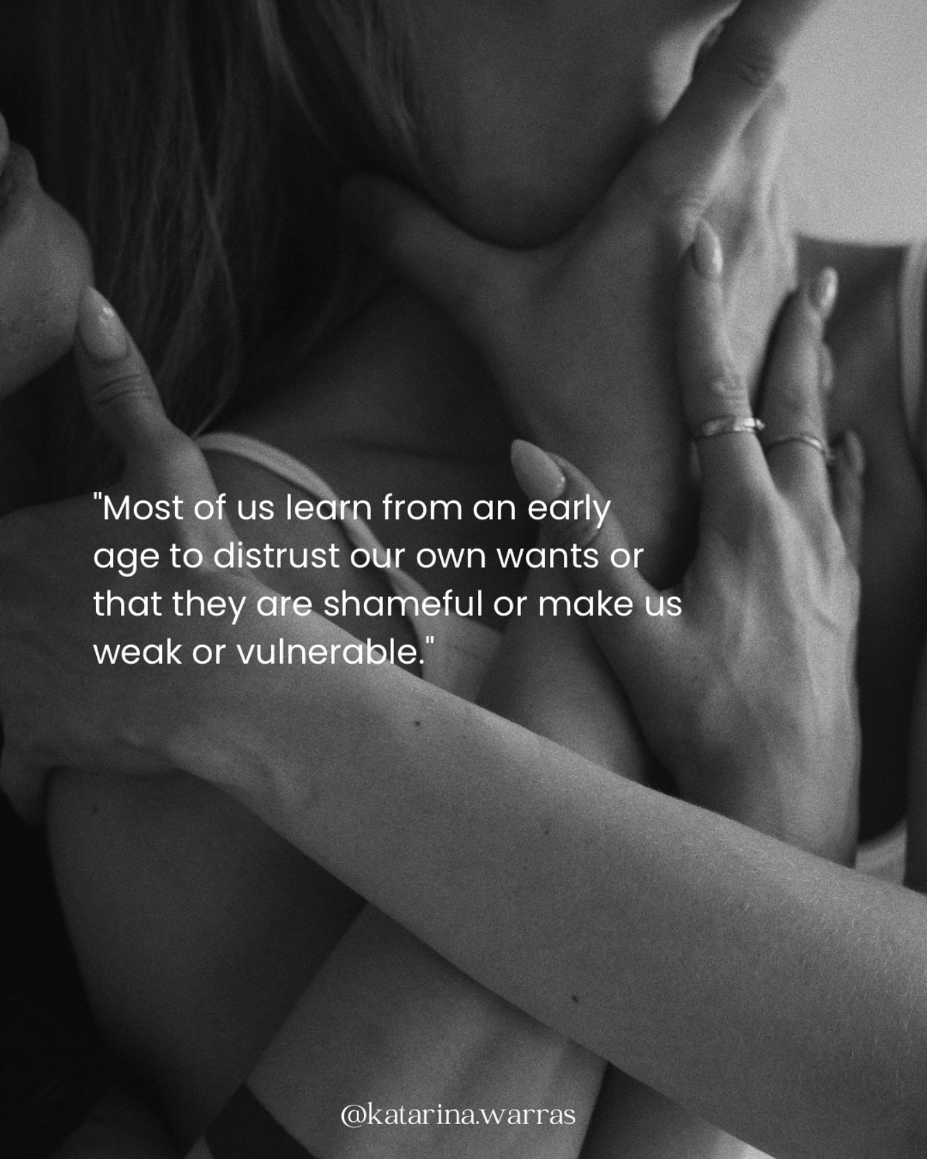 If as children you learned that your wants and needs were not important, &lsquo;too needy&rsquo;, or that expressing your needs was not received well, you might now as an adult suppress your needs and desires, put other people&rsquo;s needs before yo