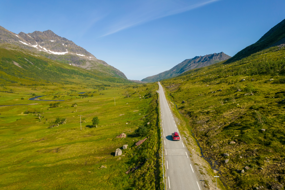 Traveling with an electric car