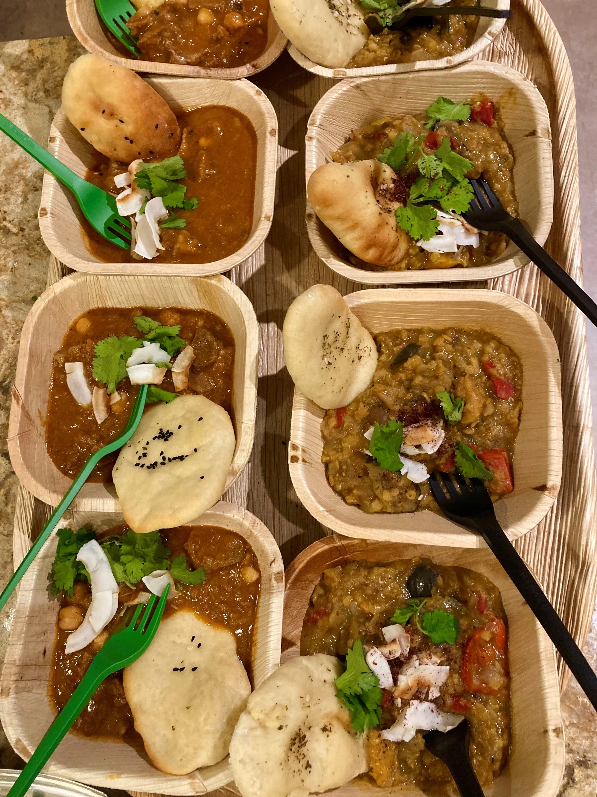 Bowl food for a special party!