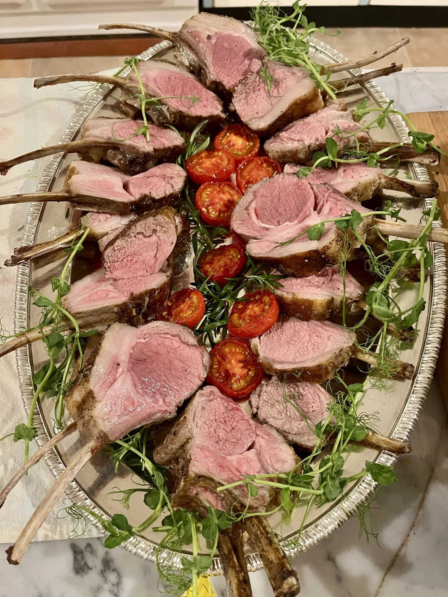English lamb cutlets for an extra special main course.