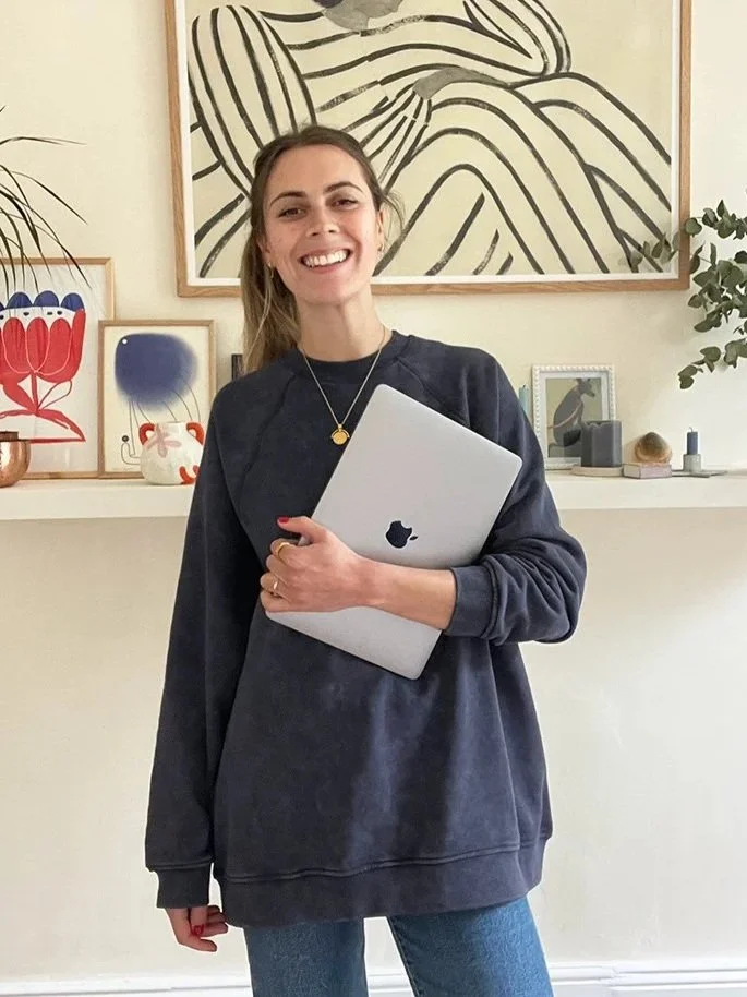 Emma Bradshaw, graphic designer and creative director at EmBr Studio in Newcastle.