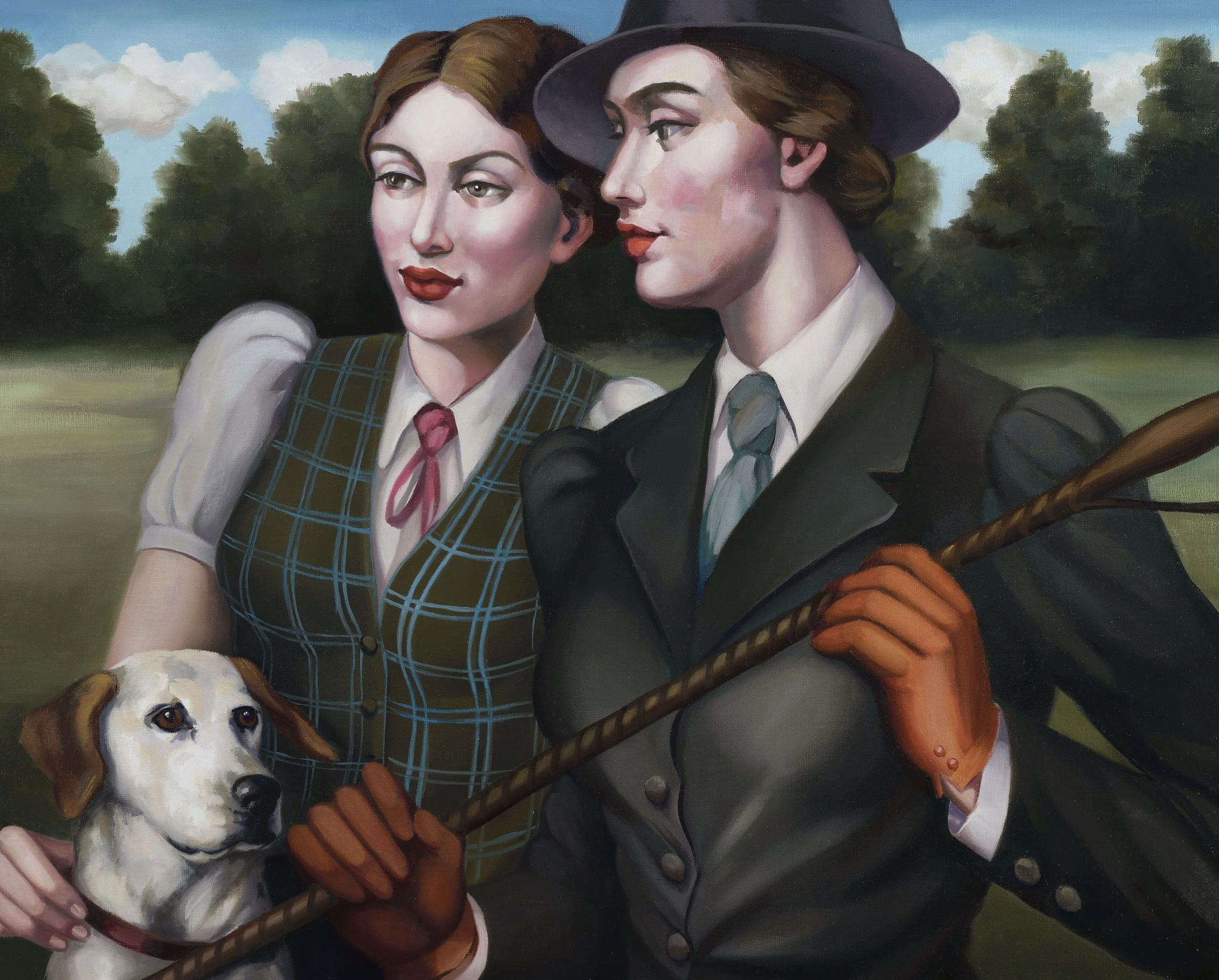Borrowing Freedom
Oil on Linen
76cm x 61cm
£3750