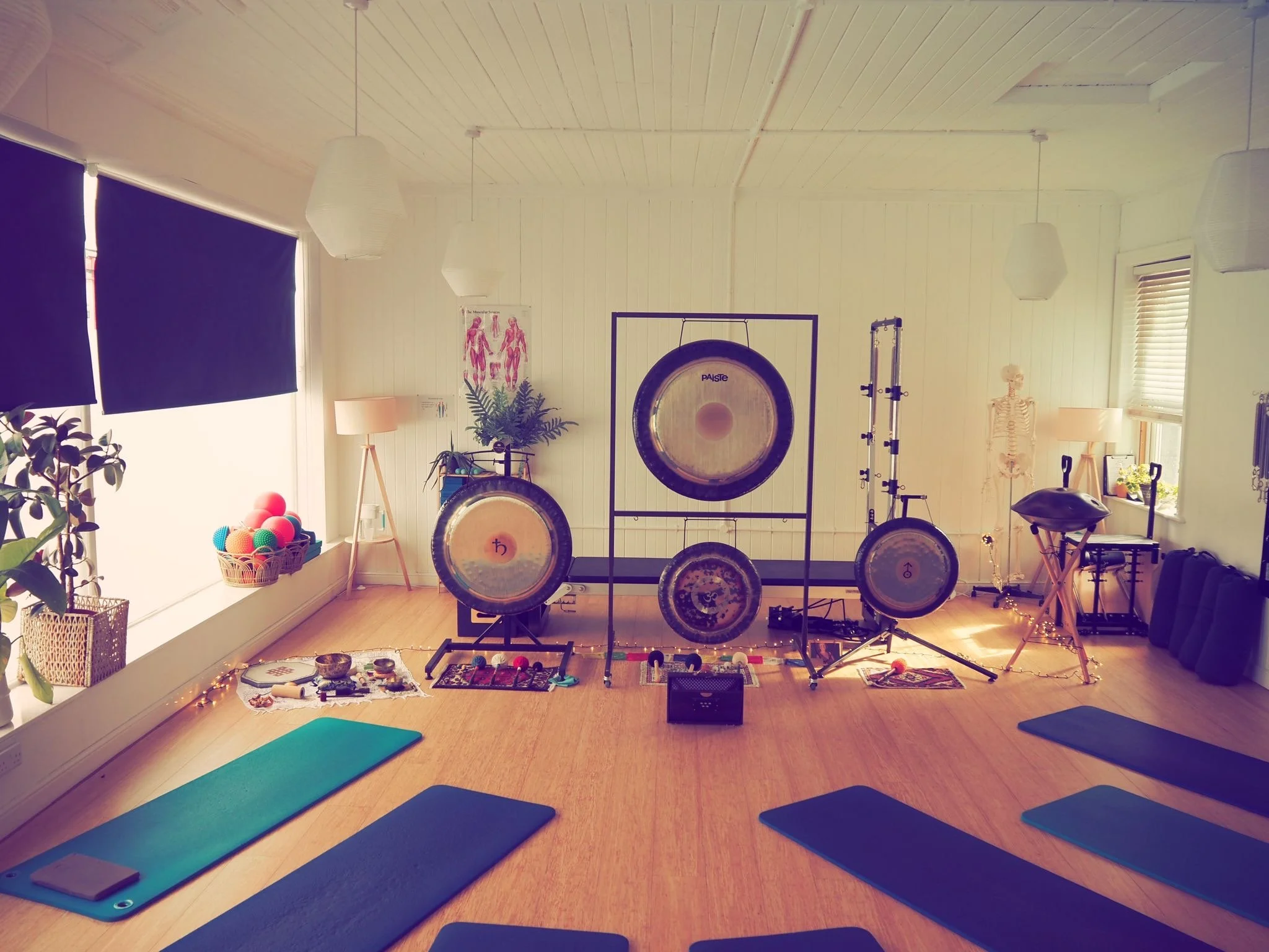 Elk & Ether gong bath at Thrive Pilates