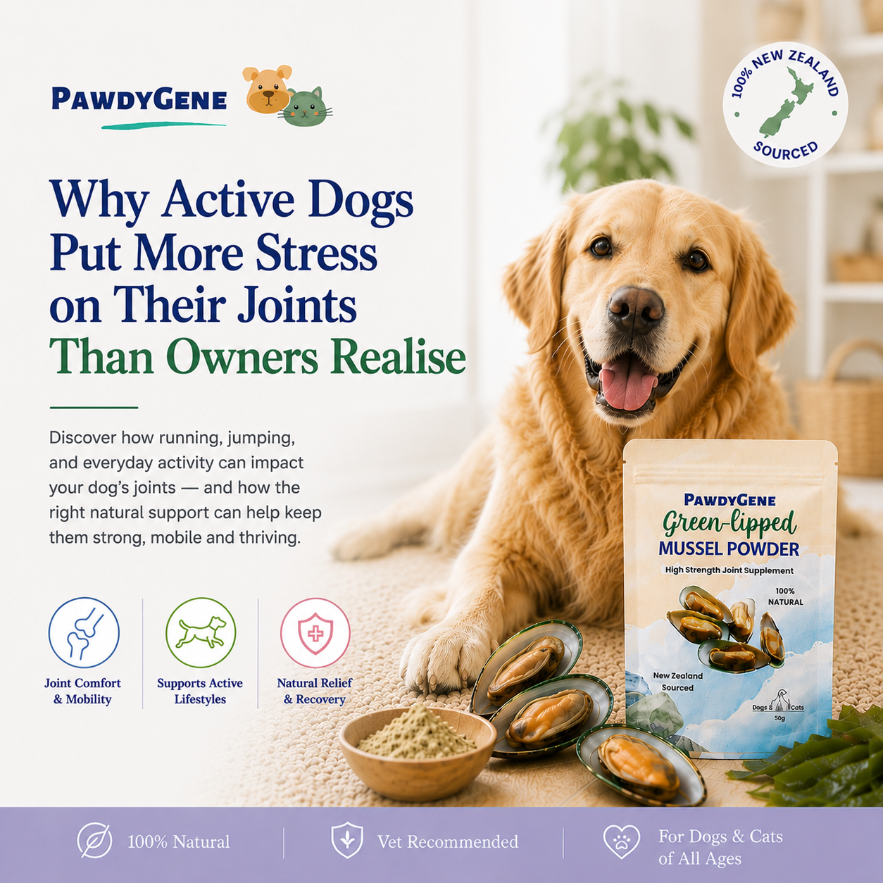 Why Active Dogs Put More Stress on Their Joints Than Owners Realise