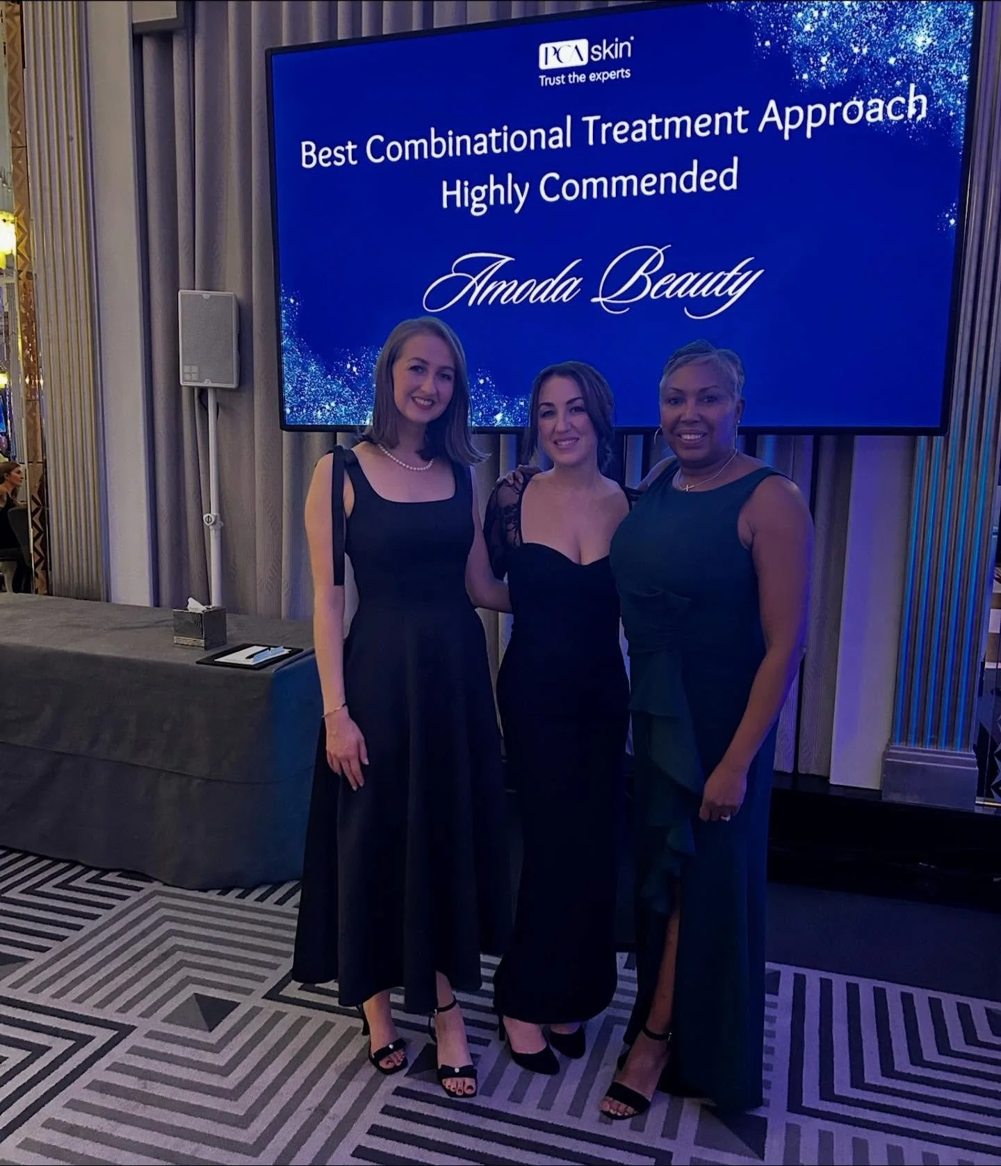 We have some AMAZING news to share 🎉. AMODA has been highly commended at the @pcaskin_uk Awards in London for Best Combinational Approach, competing against clinics across the whole of the UK. 

To place second nationally feels incredibly special an