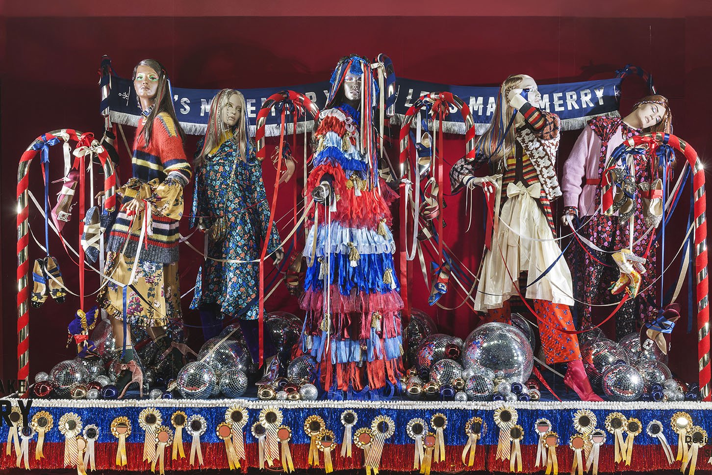 Propability, Selfridges, Christmas Windows Party Parade