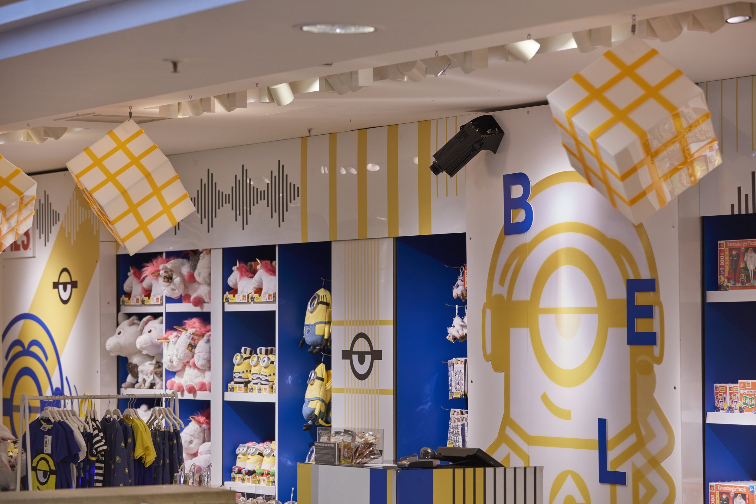 Propability, Despicable Me 3, Selfridges, Retail Design
