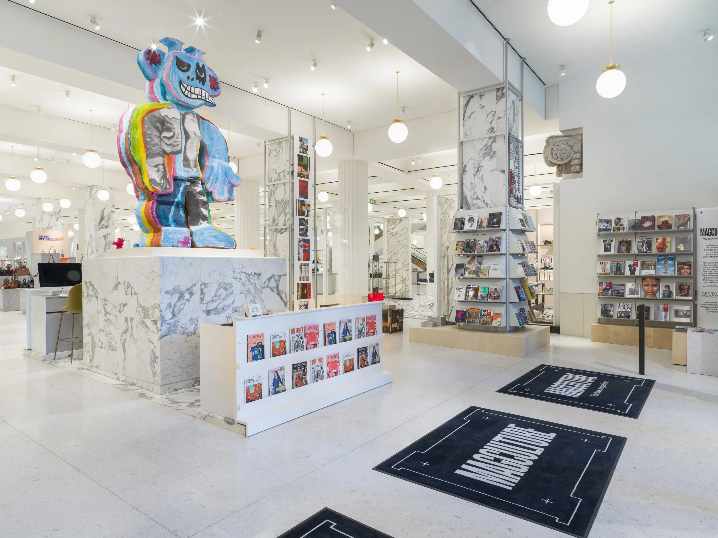 Magculture pop up, Selfridges, Propability 