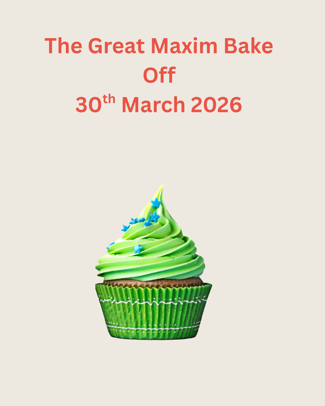 Great Maxim Bake Off