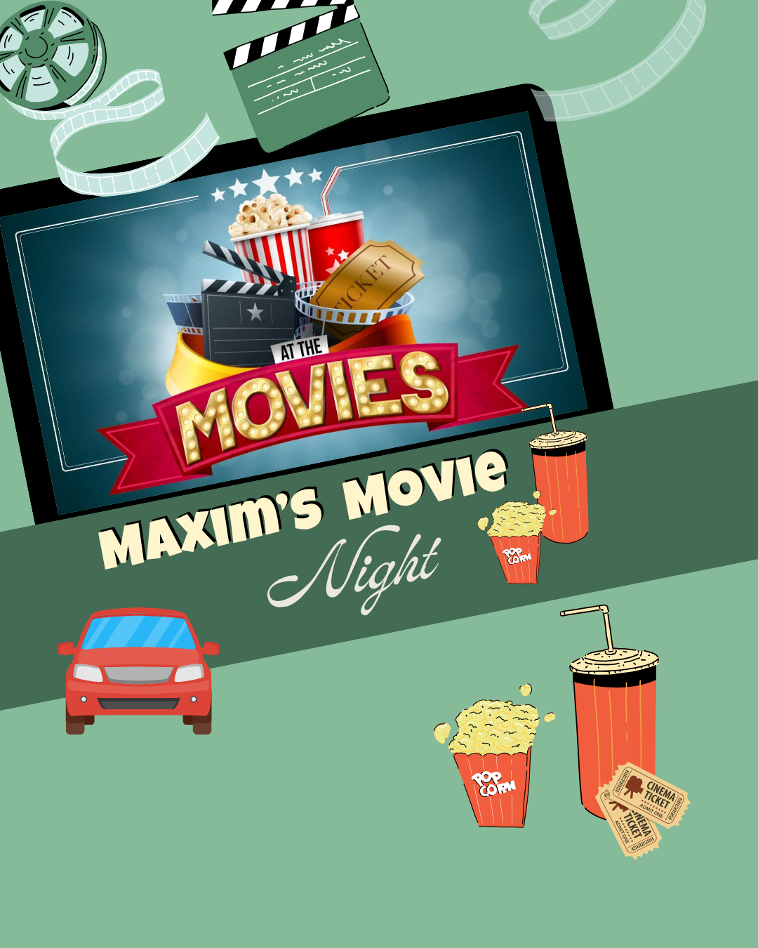 Maxim Halloween Movie night