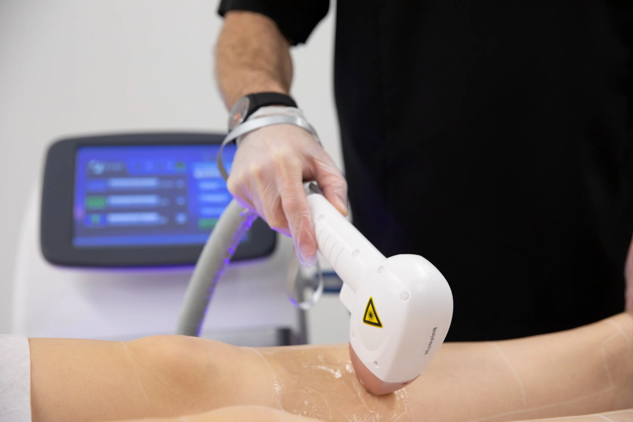 Pain free hair removal lower leg