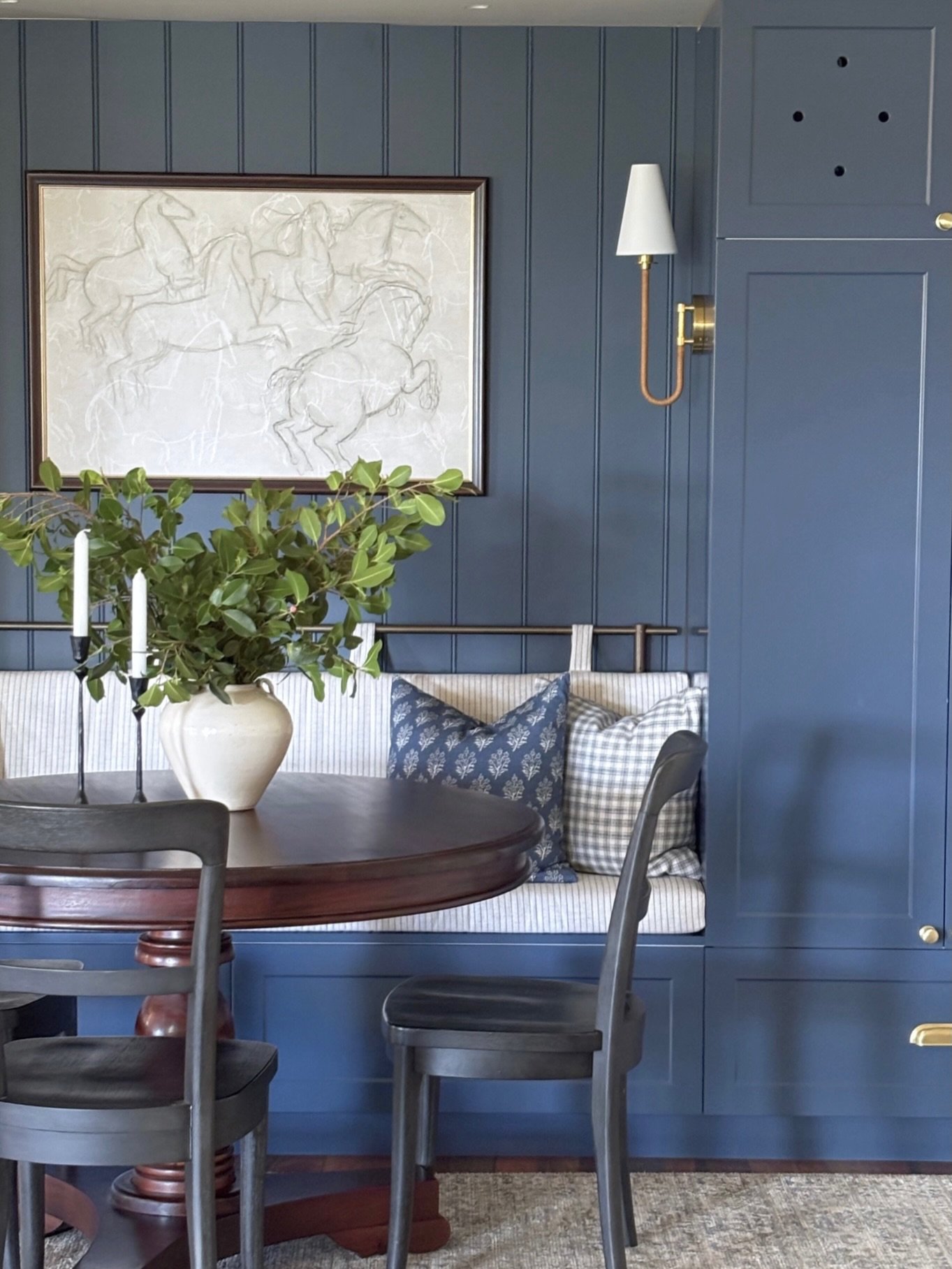 Creating a dining nook off the kitchen at House On The Hill has completely reshaped the way this family lives in their home.

What was once a spare lounge room is now a hardworking, beautiful space for slow breakfasts, homework sessions, relaxed ente