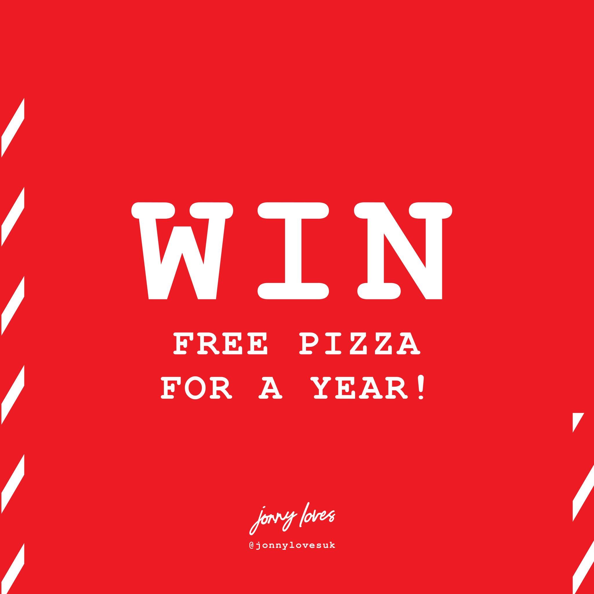 It's competition time!

Fancy winning pizza every month for the next year? Who wouldn't? To be in with a chance of winning simply:

✅ Like our page
✅ Tag 2 mates you'd share your prize with (You don't have to bring them if you win, we won't judge for