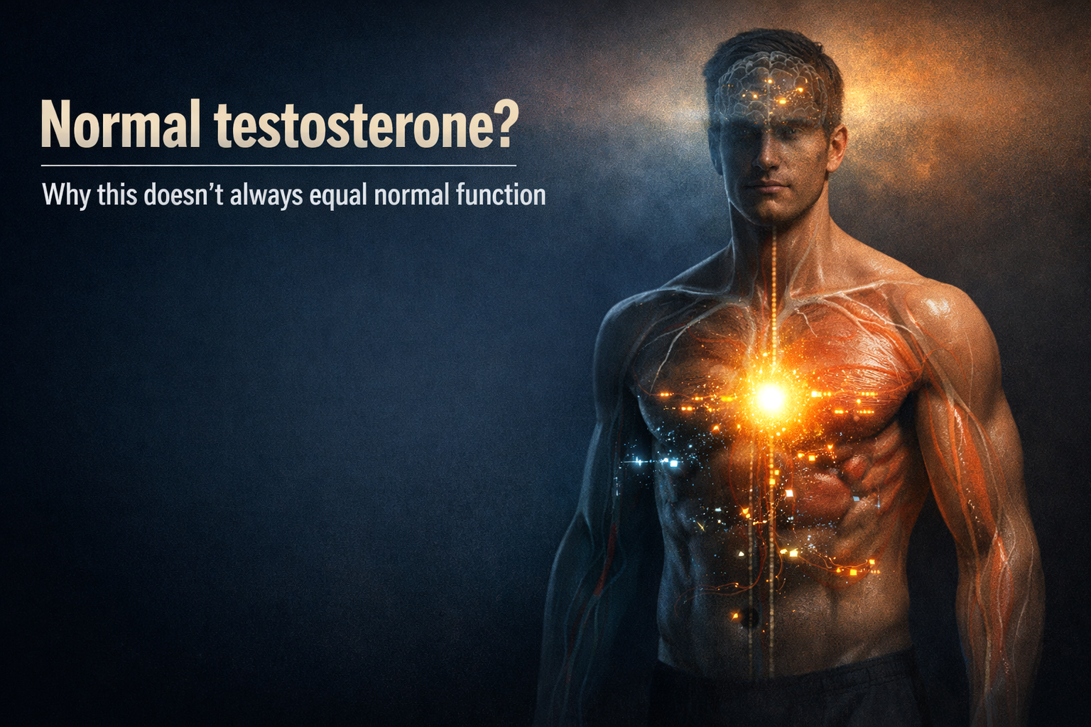 Why “normal” testosterone does not always mean normal function
