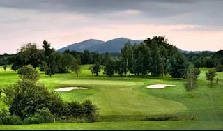 View of Malvern Hills from one night spa Yoga Retreat