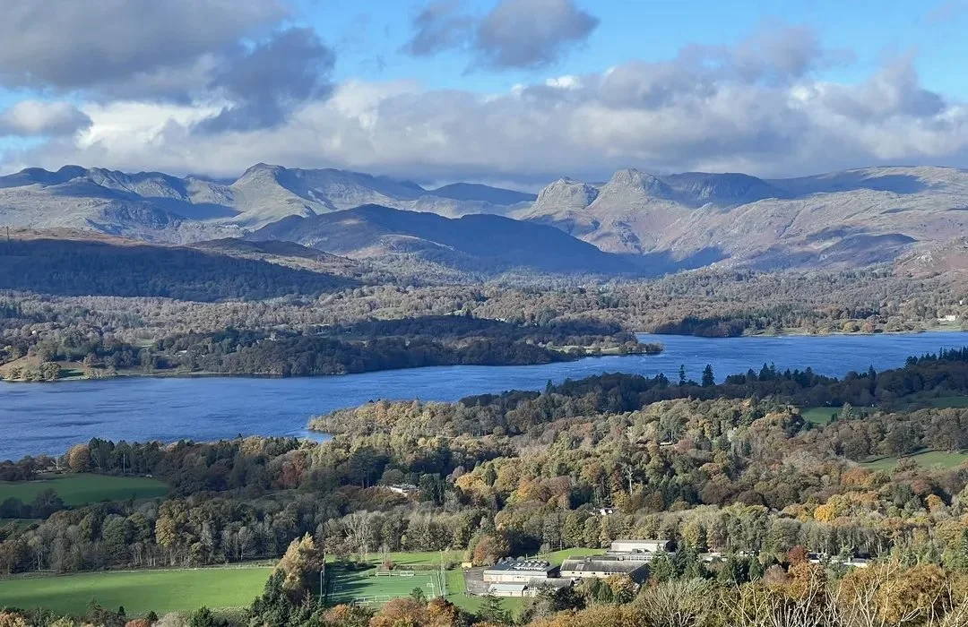 Walking in the Lake district Yoga Retreat view
