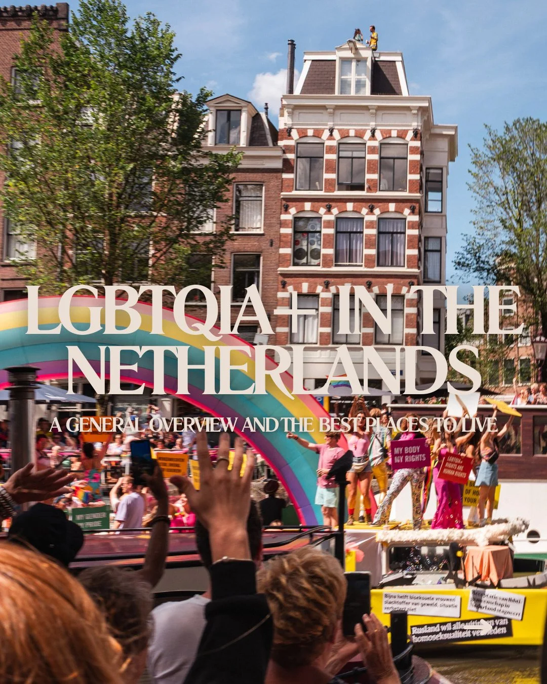 We have received many enquiries due to the rapidly changing and very concerning situation in the USA, regarding LGBTQIA+ acceptance and safety in the Netherlands. So we created this guide to give an overview of the situation here, and where the best 