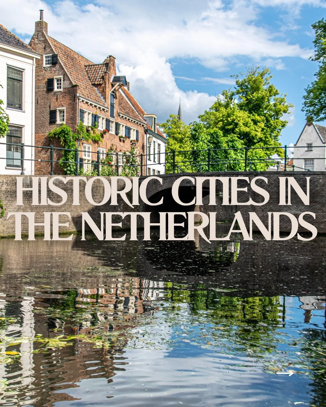 The Netherlands may be small, but its history runs deep 🇳🇱

From Roman origins and medieval trading cities to canal towns shaped by the Dutch Golden Age, these places each tell a different story about the Netherlands and how it developed over centu