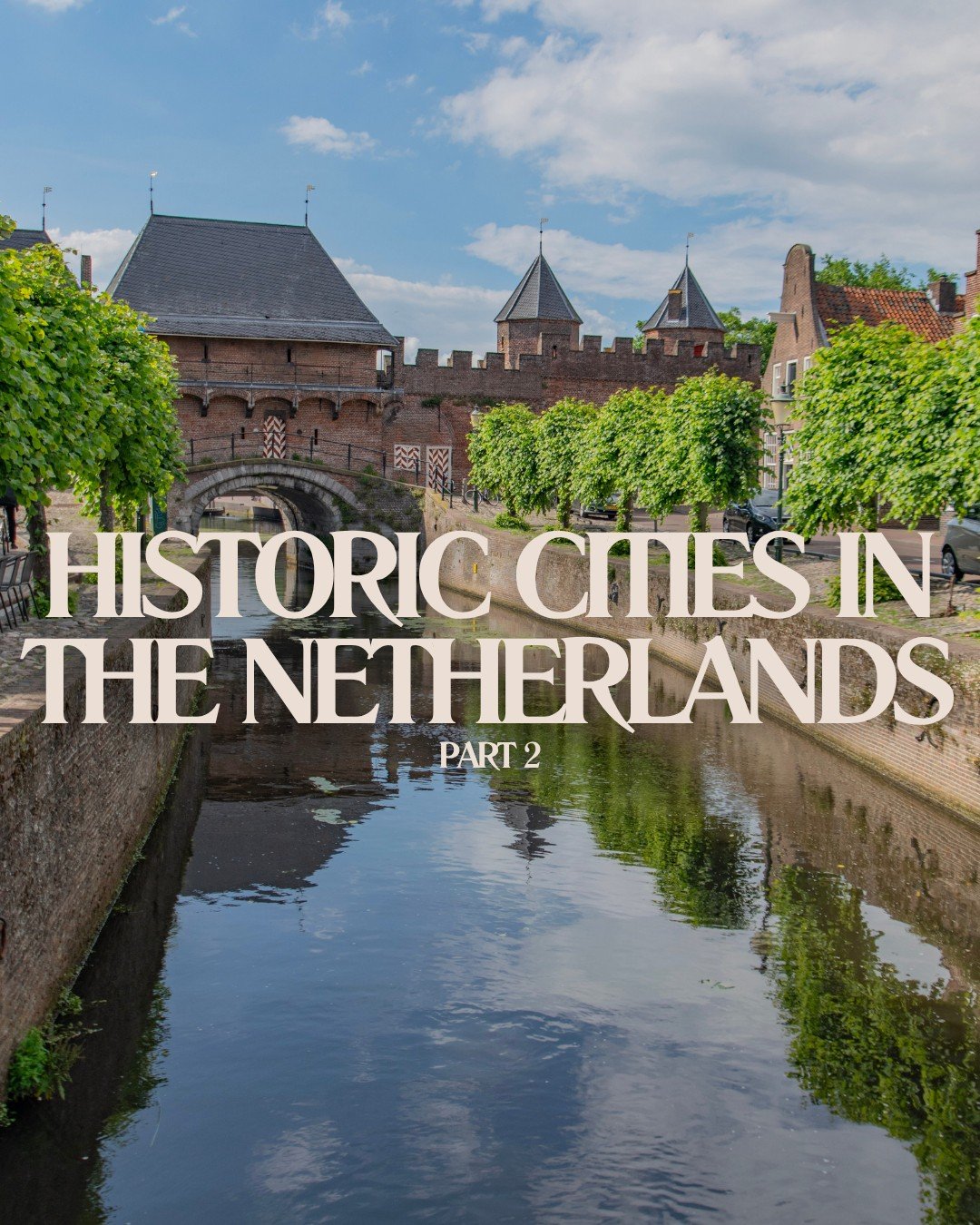The Netherlands is so much more than just Amsterdam 🇳🇱✨⁠
⁠
Beyond the capital, you&rsquo;ll find centuries-old trading cities, fortified towns, Roman history, canals, harbour streets, and some of the most beautiful historic centres in Europe.⁠
⁠
Ea