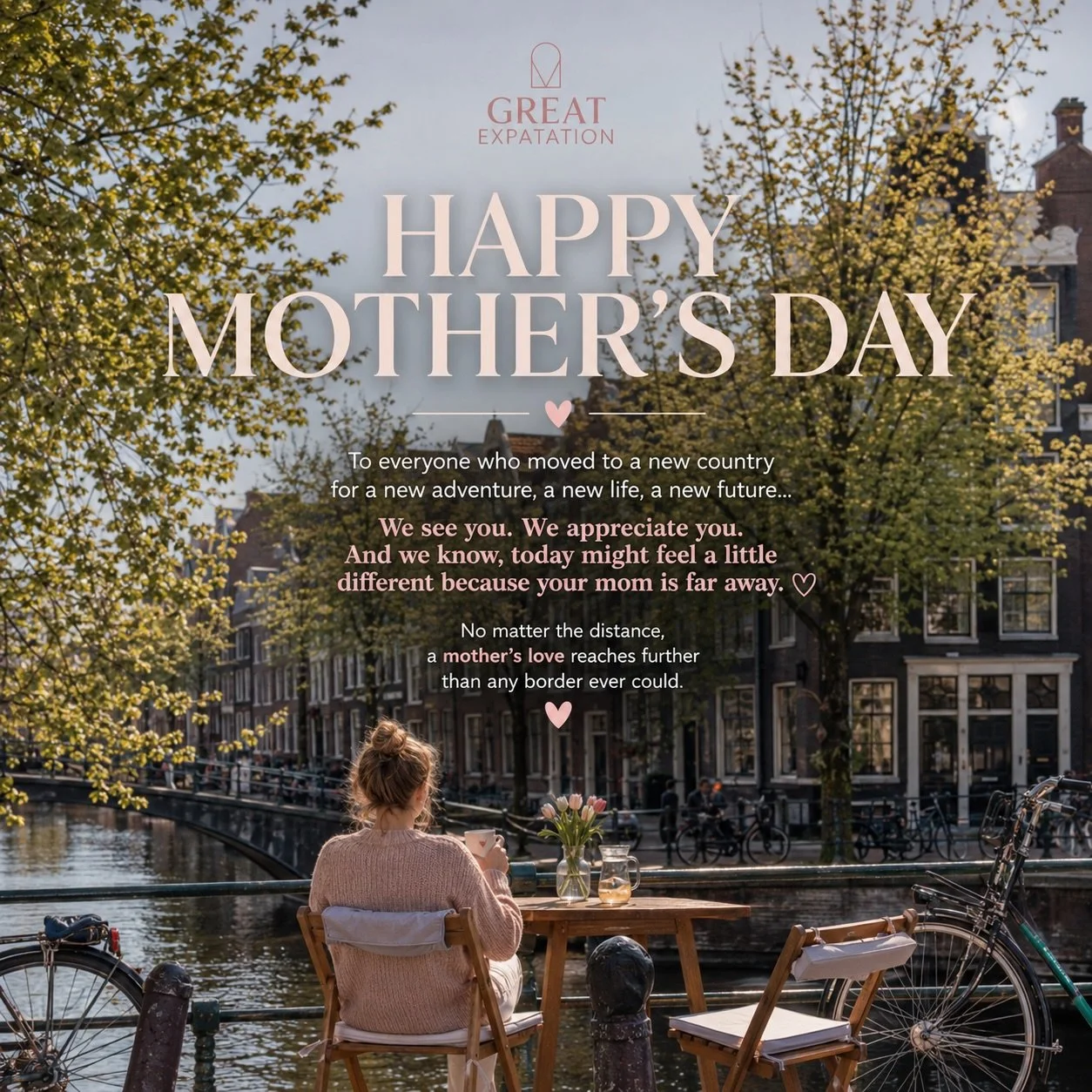 Moving to a new country is exciting, brave, and life-changing.
But days like today can also feel a little emotional when your mom is far away. 🤍

To everyone building a new life in the Netherlands while missing home a little extra today: we see you.