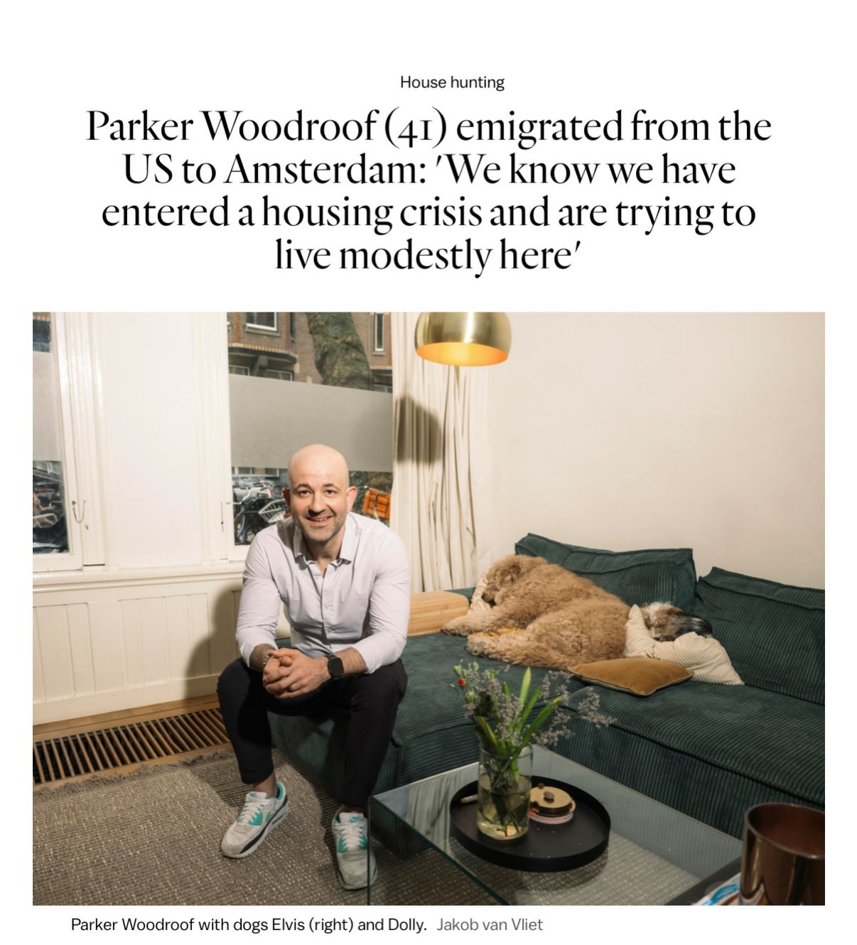 Helping families relocate to the Netherlands is never just about finding a house, it&rsquo;s about helping them build a new life. 🇳🇱⁠
⁠
We&rsquo;re incredibly proud to have one of our client relocation stories featured in Het Parool, highlighting t