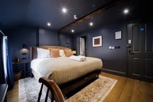 Boutique bedroom at The Silk Rooms