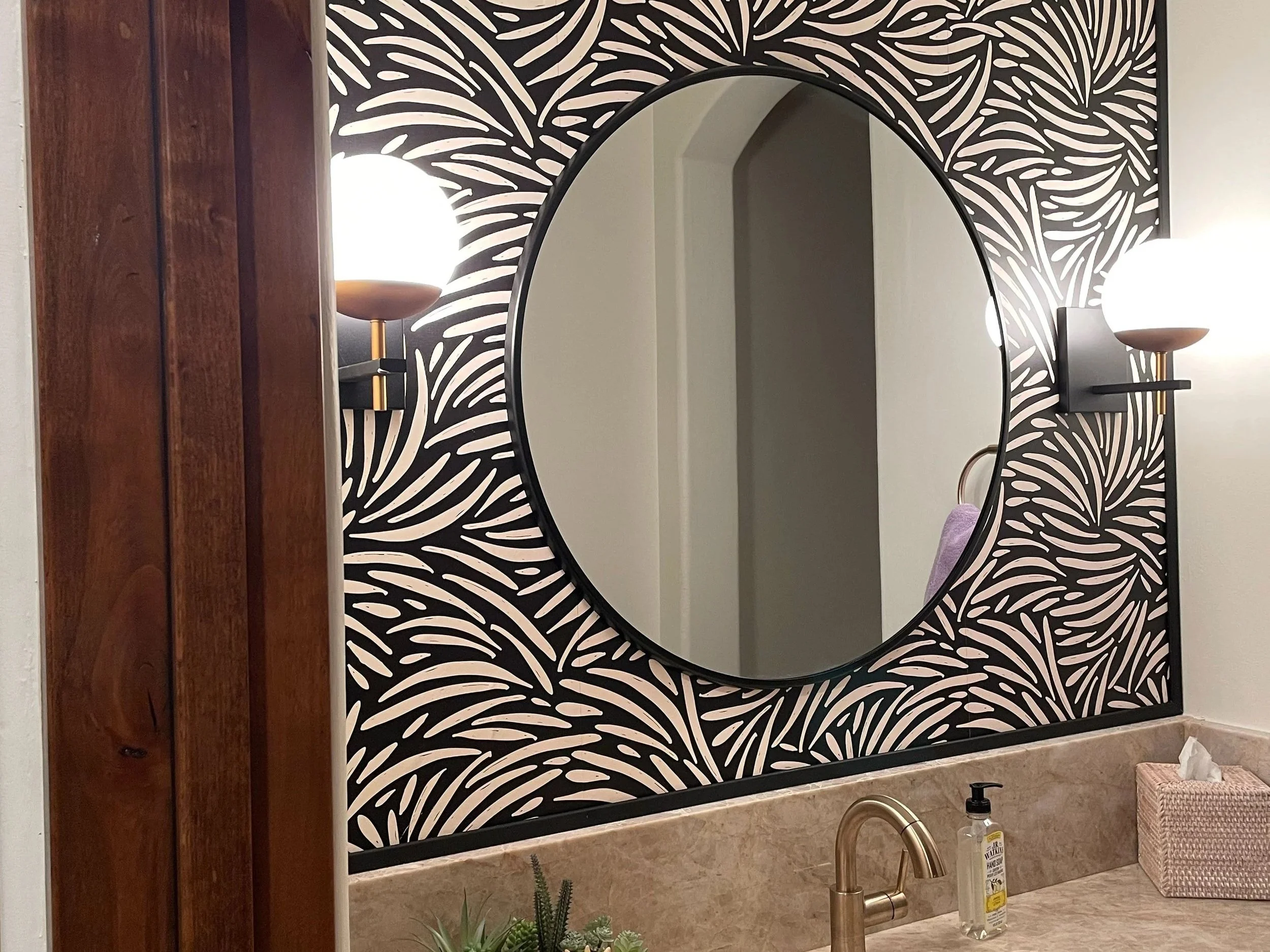 Modern Living Room Interior Redesign, Gold Canyon, Arizona