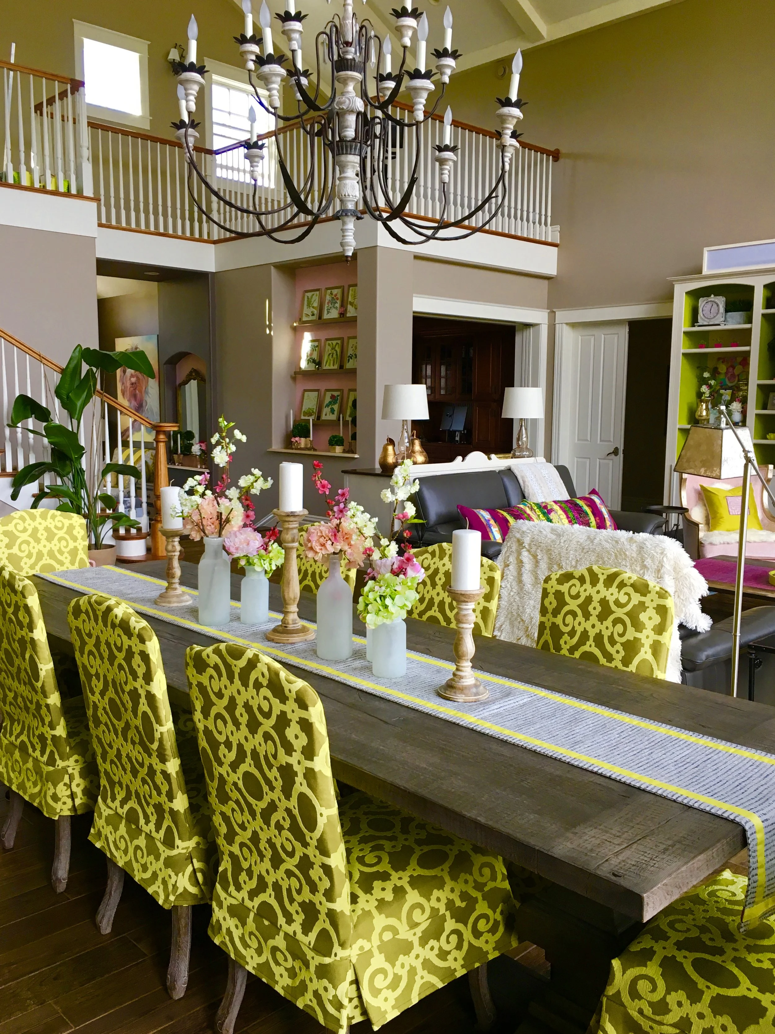 Entry & Great Room project by Red Carrot Design Inc