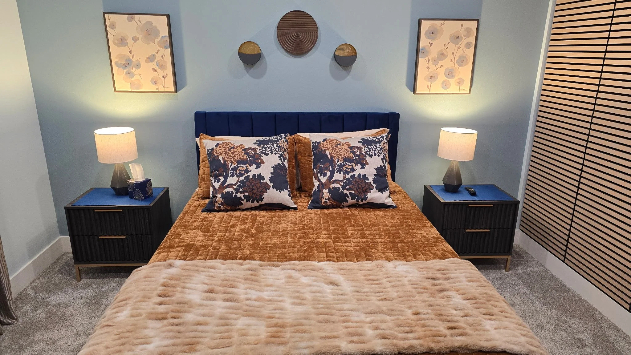 basement apartment bedroom