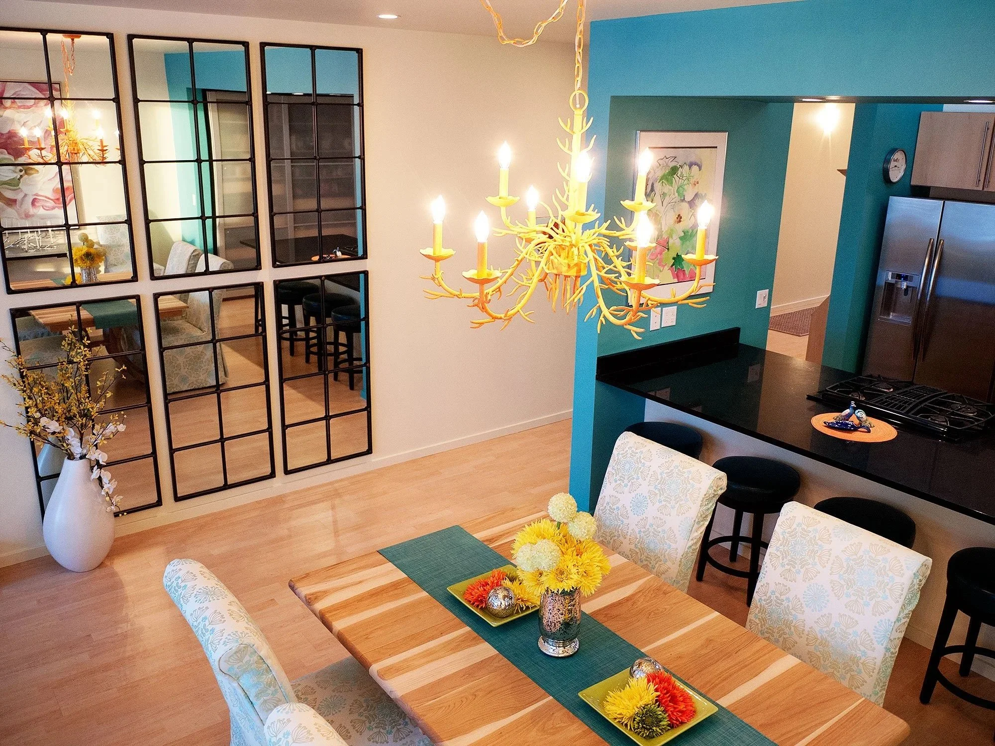 Condo Redesign, Styling and Decor by Red Carrot Design