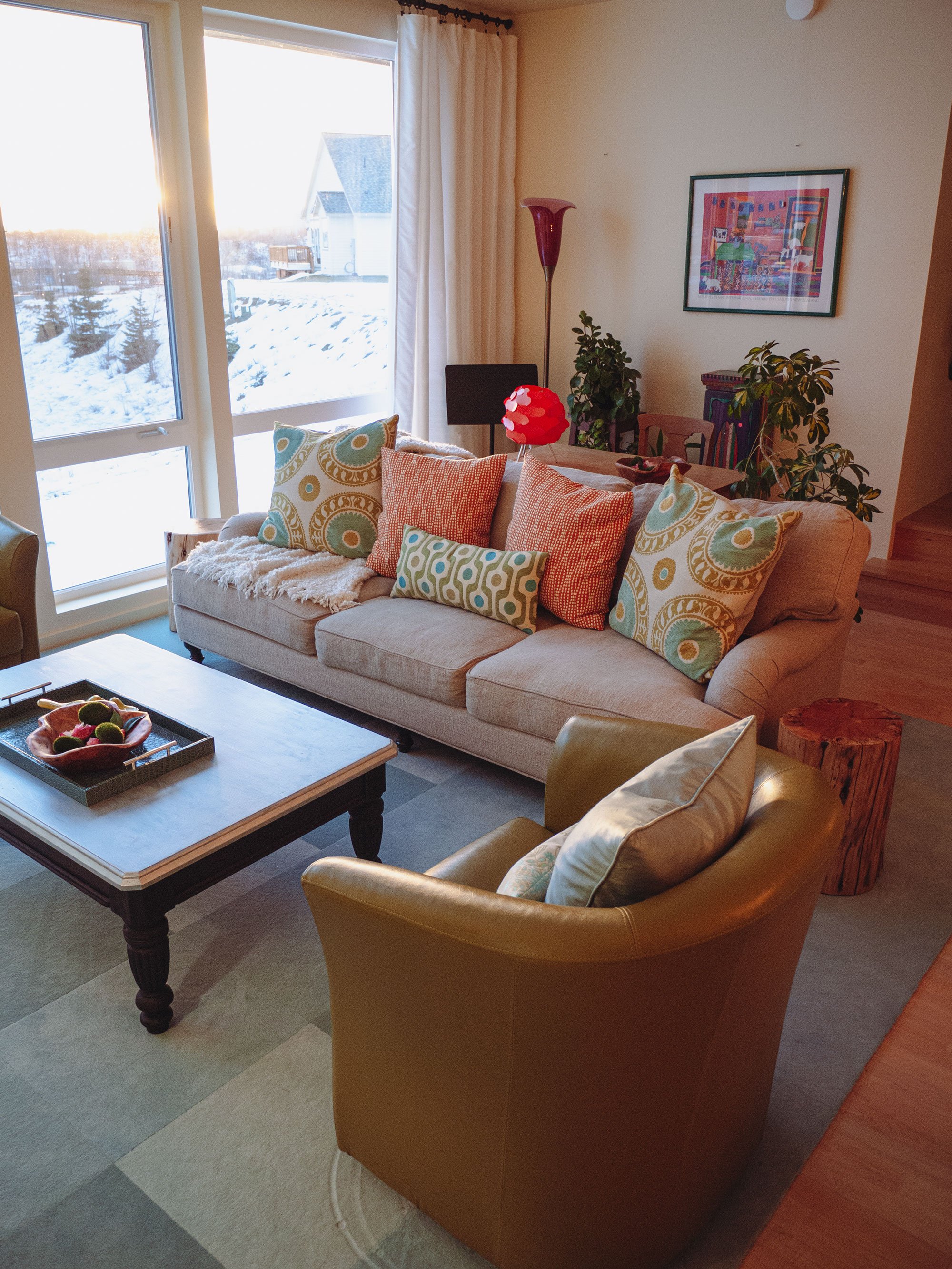 living room by red carrot design inc