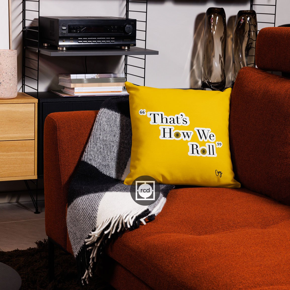 That's How We Roll 18x18 Premium Pillow