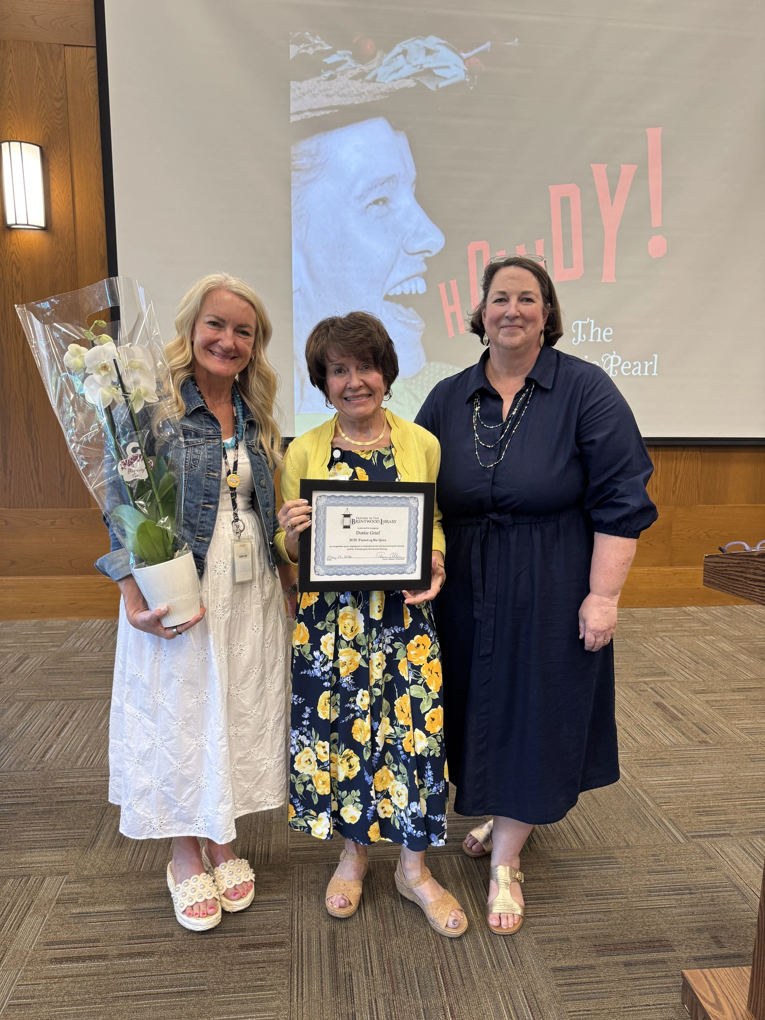 2026 Friend of the Year: Dottie Grief 