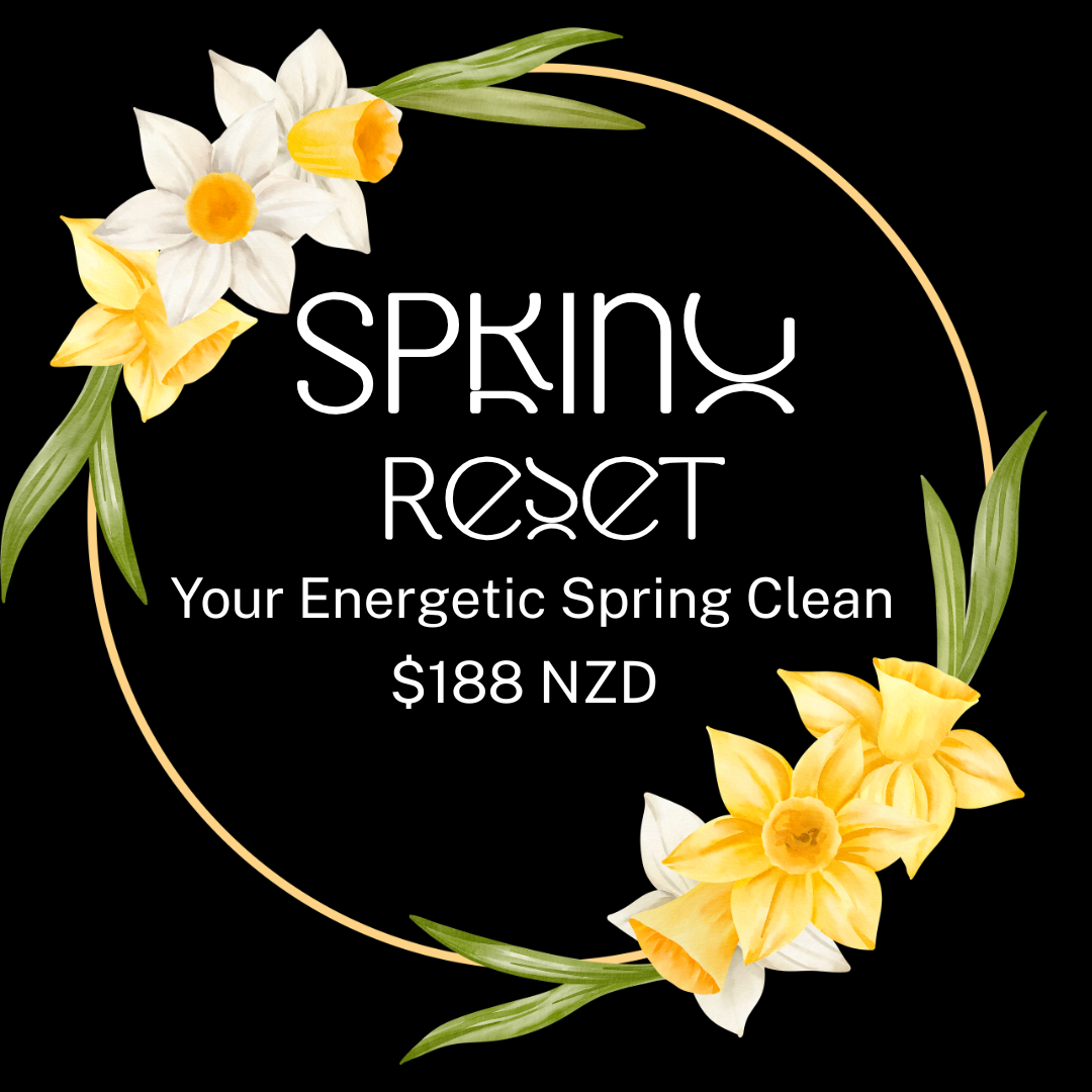 Energetic Spring Clean distance package offered by Lorijane