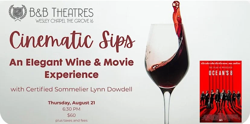 Cinematic Sips: An Elegant Wine & Movie Experience