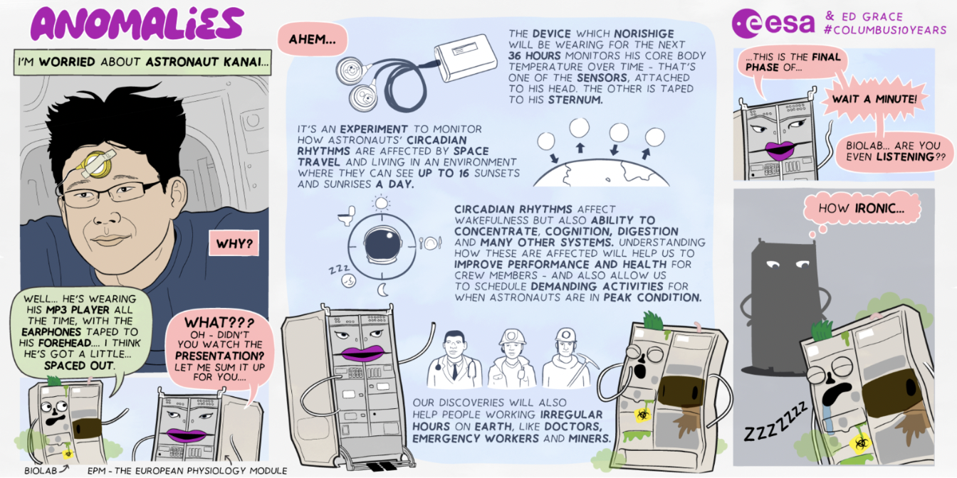 Analysing Comic Strips — “Anomalies” by Ed Grace
