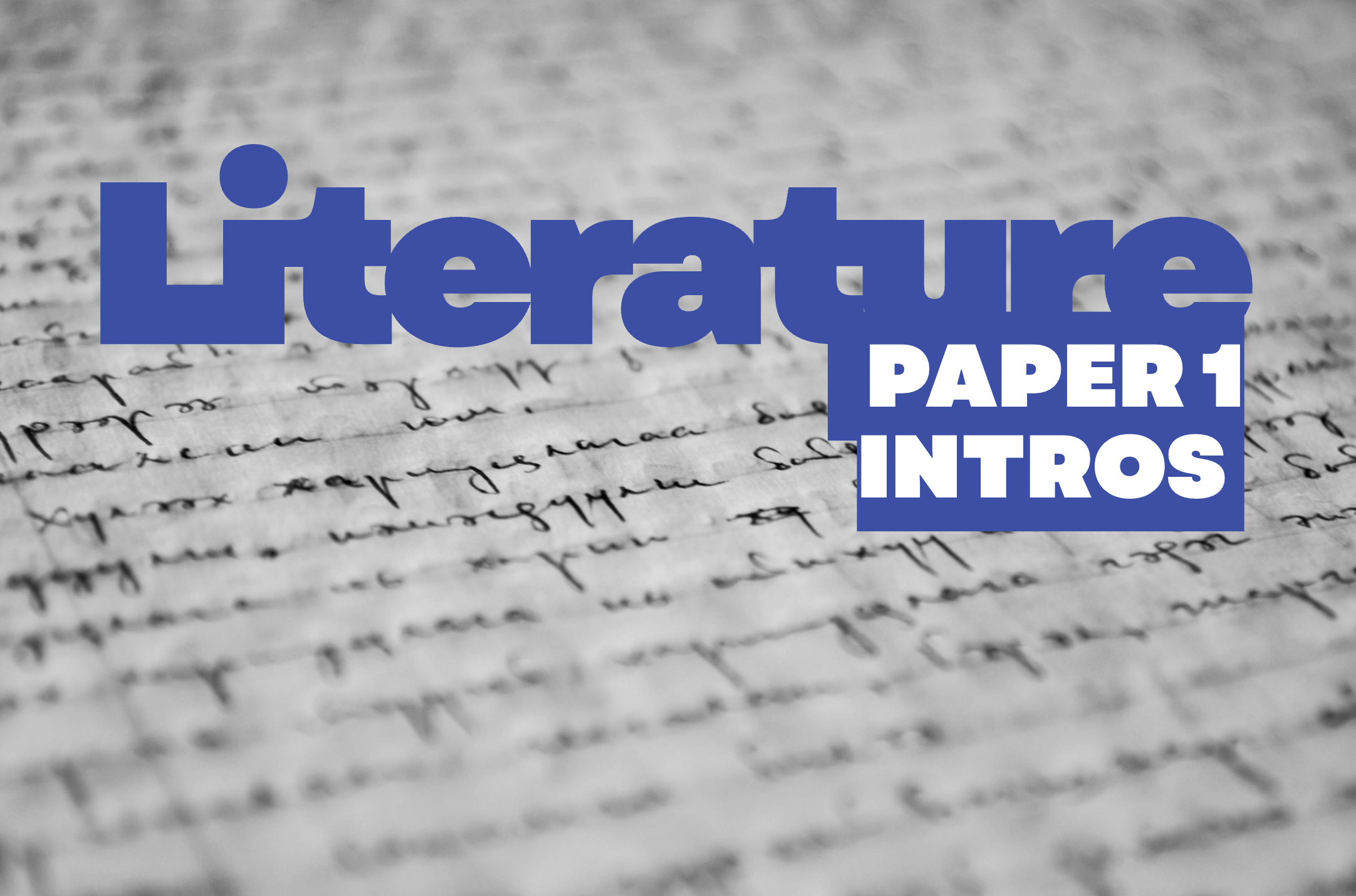 IB English Literature Paper 1 introductions graphic used by Lead Academics, featuring guidance on writing strong analytical Paper 1 openings.