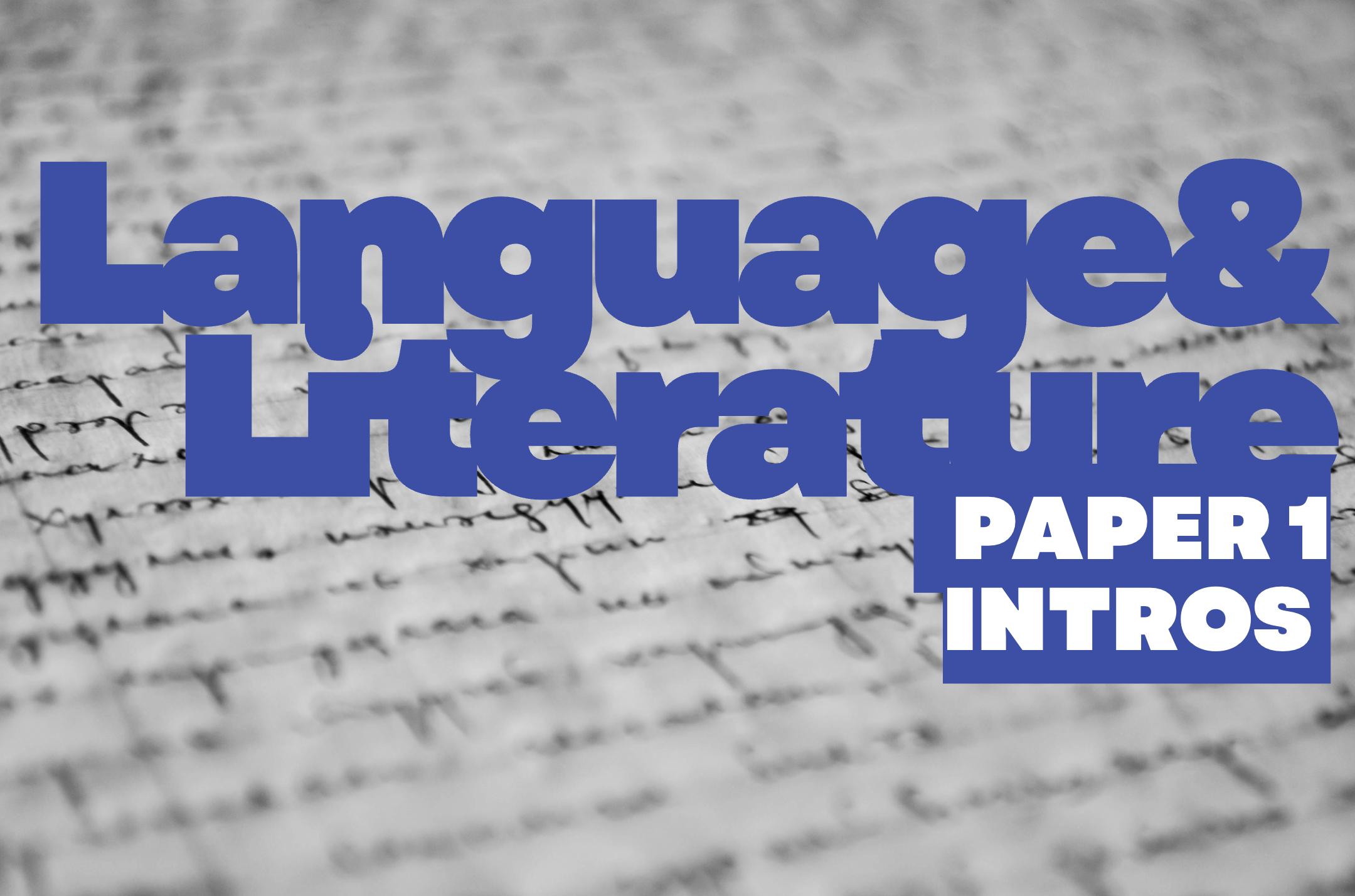 IB English Paper 1 introductions guide by Lead Academics, premier IB English tutoring with Robyn Lee Goyette, examiner.