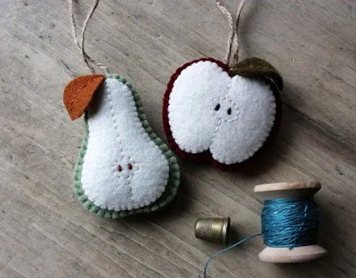 apple pear ornaments.JPG