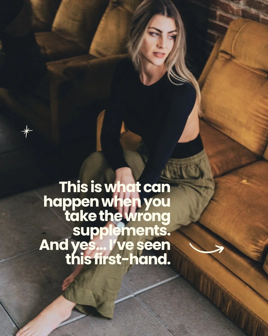 Supplements can change your life&hellip; or quietly make everything worse.

And most people have no idea which side they&rsquo;re on.

I&rsquo;ve seen clients come to me exhausted, inflamed, breaking out, bloated, anxious &mdash; all because they wer