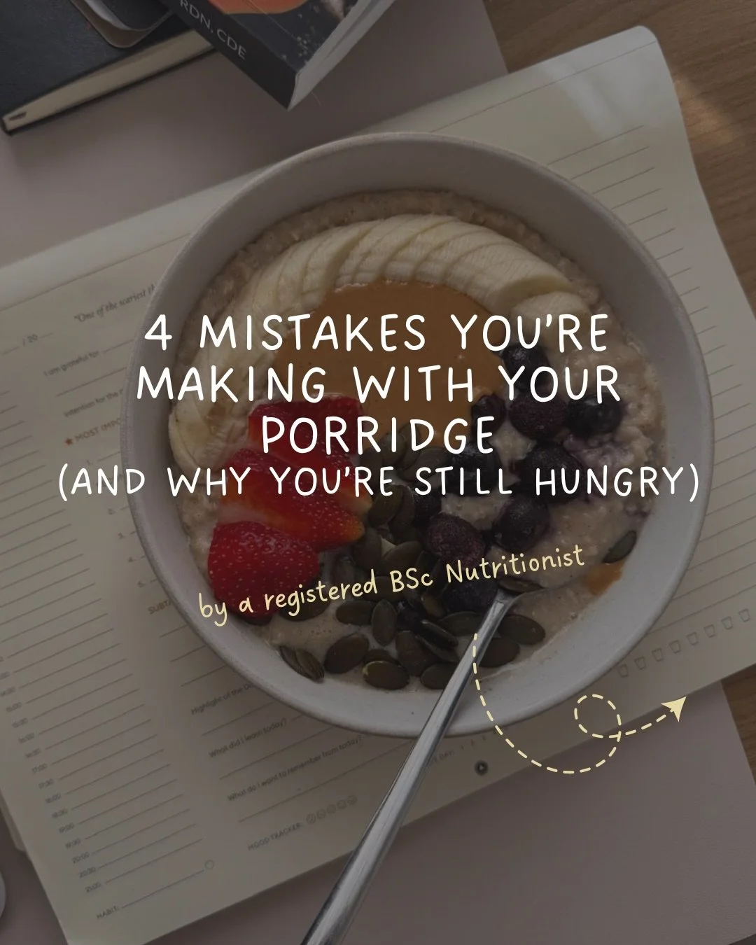 SWIPE FOR 🥣 The Ultimate Gut-Health, High-Protein Porridge 

Most people don&rsquo;t have a bad diet
they just have poorly built meals

Porridge is one of the biggest examples of this

It&rsquo;s labelled as healthy&hellip;
but most versions are jus