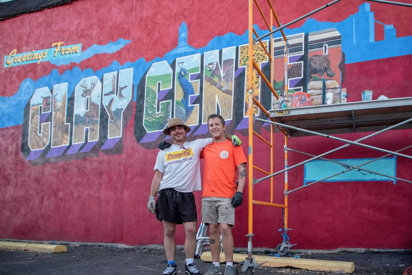 Clay Center Mural