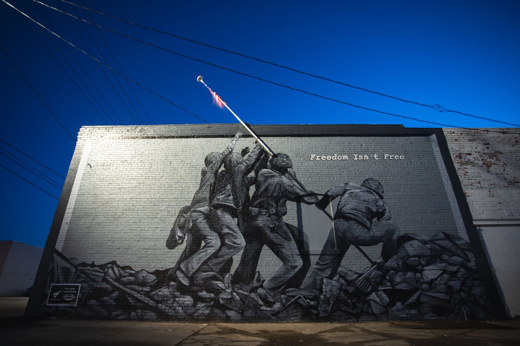 Iwo Jima Mural