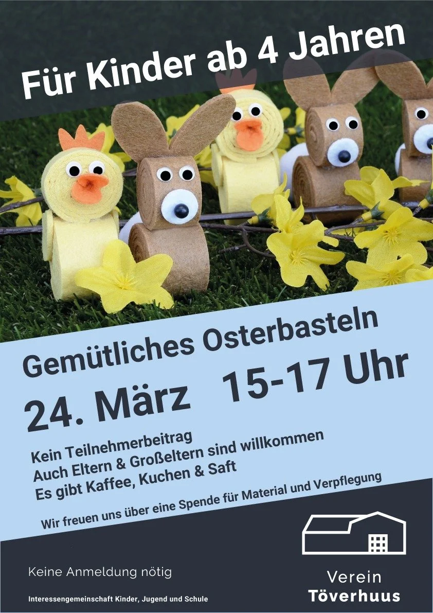 Osterbasteln mit den Kindern