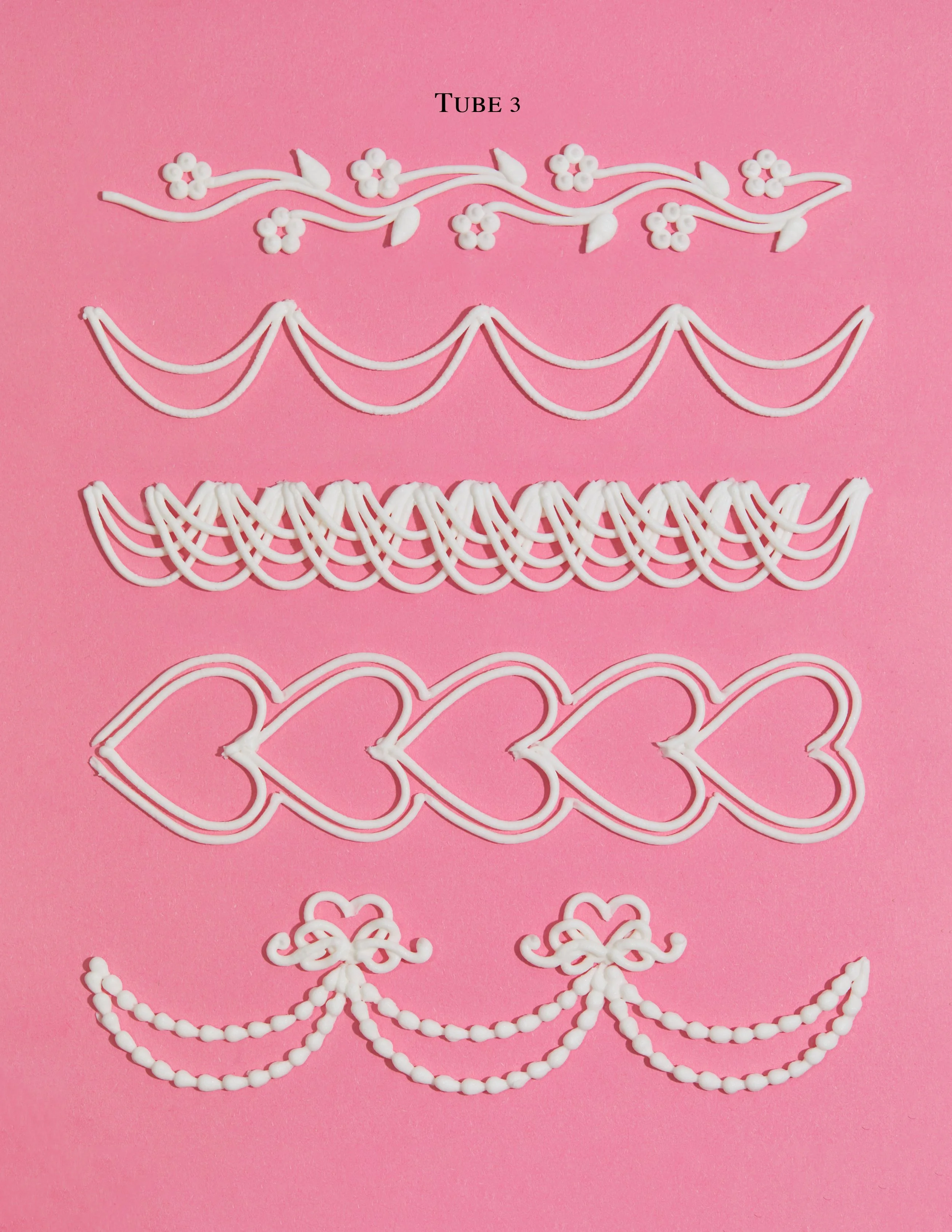 FROSTING PIPING PRINT - TUBE 3 — THE GEMINI BAKE